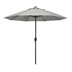 9' Casa Series Patio Umbrella  Sunbrella   Granite Fabric