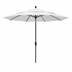 11' Sun Master Series Patio Umbrella With Olefin White Fabric