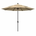 11' Sun Master Series Patio Umbrella With Olefin Antique Beige Fabric
