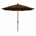 11' Sun Master Series Patio Umbrella With Olefin Teak Fabric