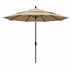 11' Sun Master Series Patio Umbrella With Pacifica Beige Fabric