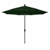 11' Sun Master Series Patio Umbrella With Pacifica Hunter Green Fabric