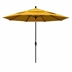 11' Sun Master Series Patio Umbrella With Pacifica Yellow Fabric