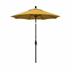 7.5' Sun Master Series Patio Umbrella With Olefin Lemon Fabric