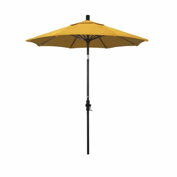 7.5 Sun Master Series Patio Umbrella With Olefin Lemon Fabric 