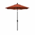 7.5' Sun Master Series Patio Umbrella With Olefin Sunset Fabric