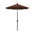 7.5' Sun Master Series Patio Umbrella With Olefin Terracotta Fabric