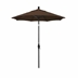 7.5' Sun Master Series Patio Umbrella With Olefin Teak Fabric