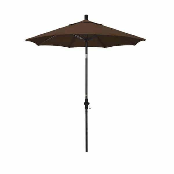 7.5 Sun Master Series Patio Umbrella With Olefin Teak Fabric 