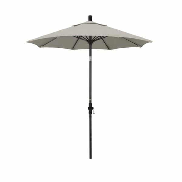 7.5 Sun Master Series Patio Umbrella With Olefin Woven Granite Fabric 