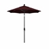 7.5' Sun Master Series Patio Umbrella With Pacifica Burgundy Fabric