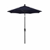 7.5' Sun Master Series Patio Umbrella With Pacifica Navy Fabric