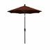7.5' Sun Master Series Patio Umbrella With Pacifica Brick Fabric