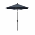 7.5' Sun Master Series Patio Umbrella With Pacifica Sapphire Fabric
