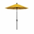 7.5' Sun Master Series Patio Umbrella With Pacifica Yellow Fabric