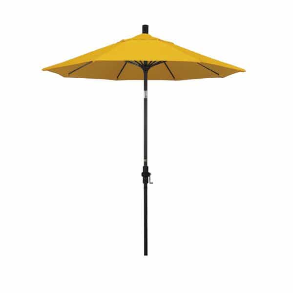 7.5 Sun Master Series Patio Umbrella With Pacifica Yellow Fabric 