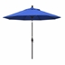 9' Sun Master Series Patio Umbrella With Olefin Royal Blue Fabric