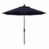 9' Sun Master Series Patio Umbrella With Olefin Navy Fabric