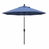 9' Sun Master Series Patio Umbrella With Olefin Frost Blue Fabric