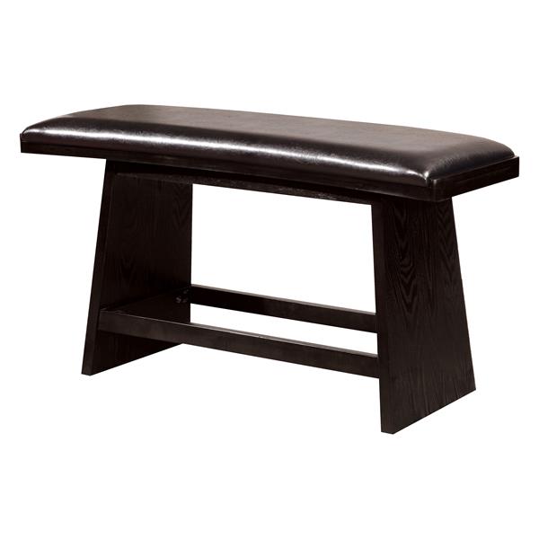 Callaway Contemporary Padded Counter Height Bench 
