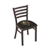 Black Wrinkle Vegas Golden Knights Stationary Chair with Ladder Style Back