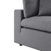 Commix Sunbrella® Outdoor Patio Corner Chair - Gray - MOD10439