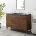 Render 48" Single Sink Bathroom Vanity - Walnut Black - MOD11531