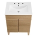 Render Bathroom Vanity - Oak White - MOD13050