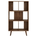 Transmit 5 Shelf Wood Grain Bookcase - Walnut - MOD9957