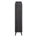 Transmit 7 Shelf Wood Grain Bookcase - Charcoal - MOD9958