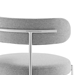 Albie Fabric Bar Stools - Set of 2 - Gray Silver - MOD9970