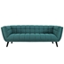 Bestow Upholstered Fabric Sofa - Teal
