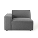 Restore Left-Arm Sectional Sofa Chair - Charcoal - MOD5974