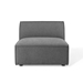 Restore Sectional Sofa Armless Chair - Charcoal - MOD5978