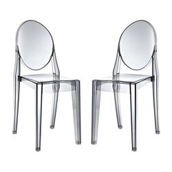 Casper Dining Chairs Set of 2 - Smoke 