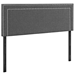 Jessamine Full Upholstered Fabric Headboard - Gray - MOD7607