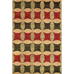 Chandigarh Hand Knotted Rug 5 x 8 