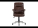 Hugo Office Chair - Brown with Memory Foam Seating - Sealy Collection - PRM1003
