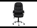 Kronos Office Chair - Black with Memory Foam and Pocket Coil Seating - Sealy Collection - PRM1004