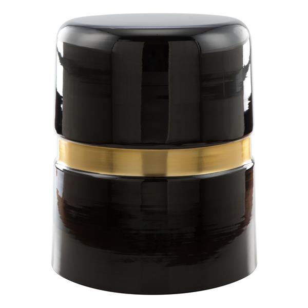 Density Black and Gold Side Table 