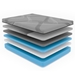 Onyx Ice Hyper-Cool PCM & Graphene 14" Foam - Medium King Mattress - DMA1005