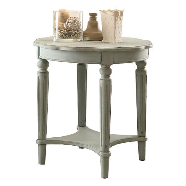 Fordon Antique Green End Table 