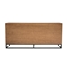 Nevada Rustic Oak Wood Sideboard In Balsamico - ARL1073