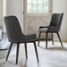 Alana Charcoal Upholstered Dining Chair - Set of 2 - ARL1289