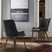 Alana Midnight Upholstered Dining Chair - Set of 2 - ARL1290