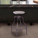 Concord Adjustable Bar Stool in Industrial Copper finish with Pine Wood seat - ARL1751