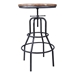 Titan Industrial Adjustable Polyurethaneb Table in Industrial Grey and Pine Wood Top - ARL1867