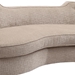 Palisade Transitional Sofa in Sand Fabric with Brown Legs - ARL2029