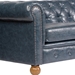 Winston Antique Blue Bonded Leather Sofa - ARL2032