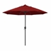 9' Casa Series Patio Umbrella  Sunbrella   Jockey Red Fabric